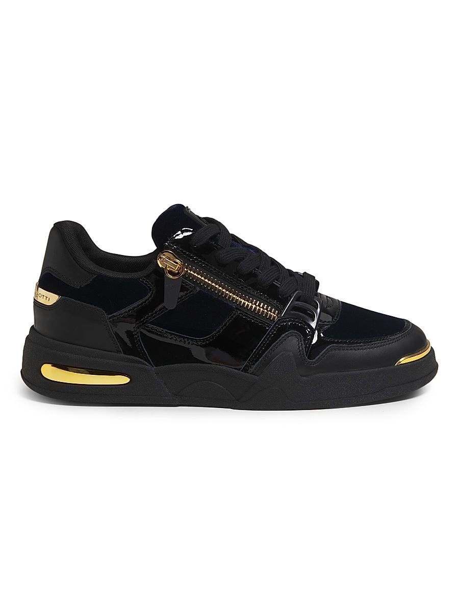 Men's GZ/Ghost Low-Top Sneakers - Black - Size 12