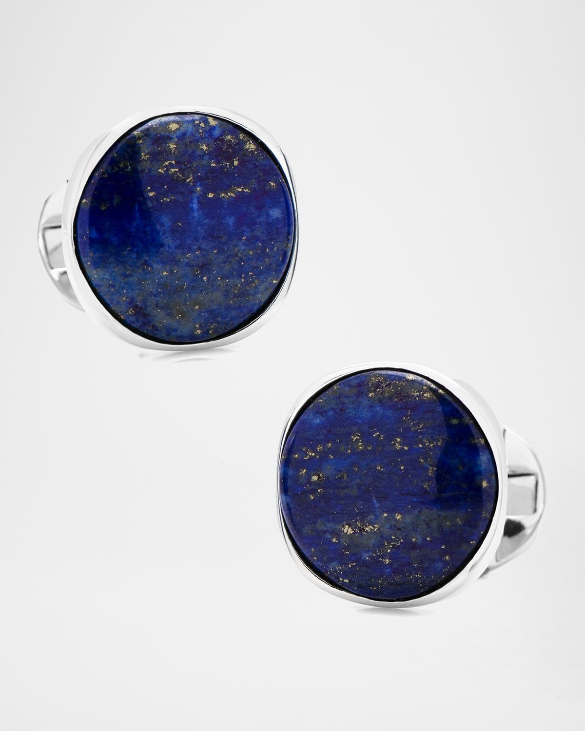 Lapis Sterling Silver Cuff Links