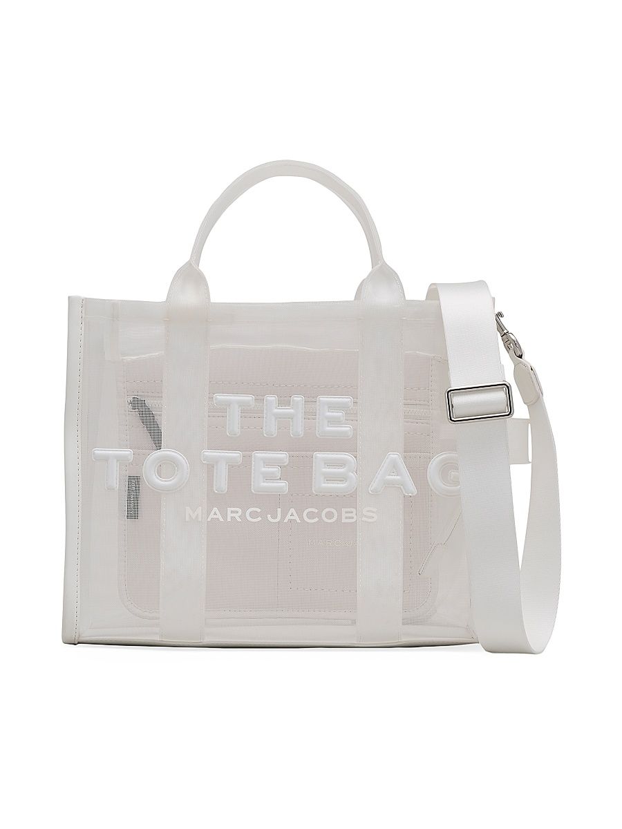 Women's The Mesh Medium Tote - White