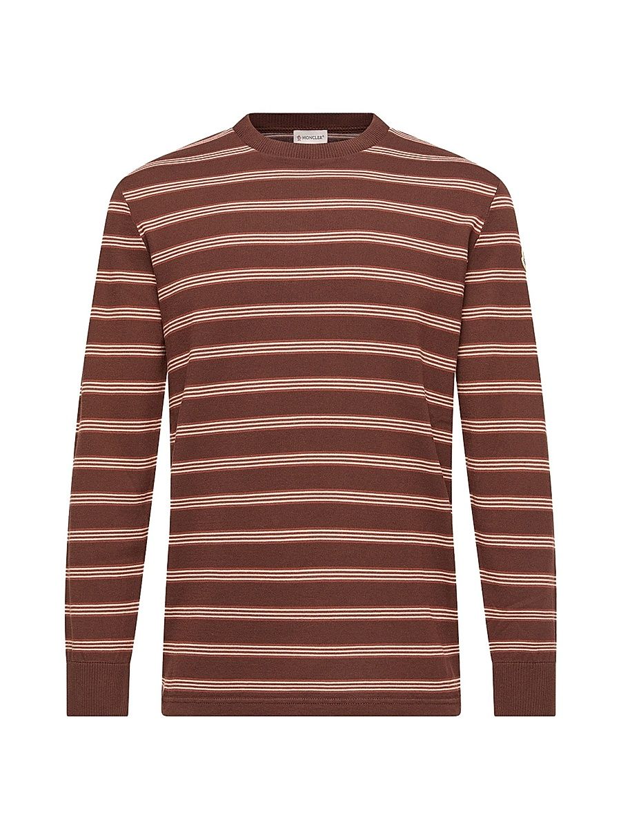 Men's Sweatshirt in Cotton - Brown Pink - Size XXL