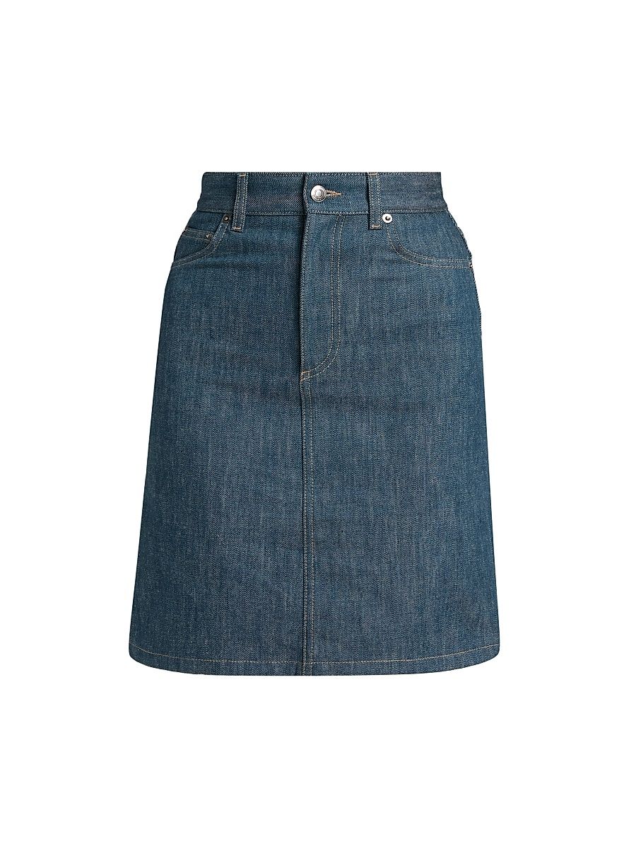 Women's Joanne Denim Skirt - Blue Spirulina - Size 12