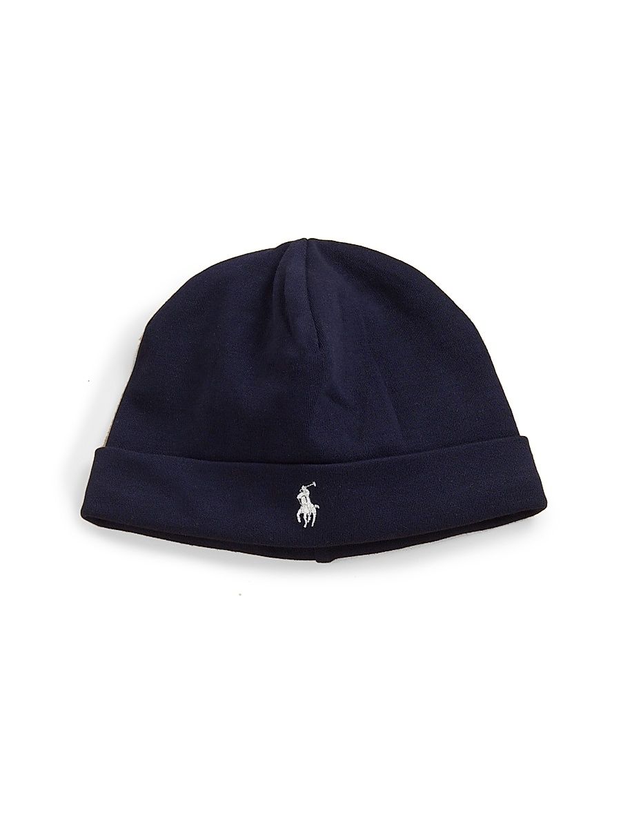 Baby's Cotton Interlock Hat - French Navy