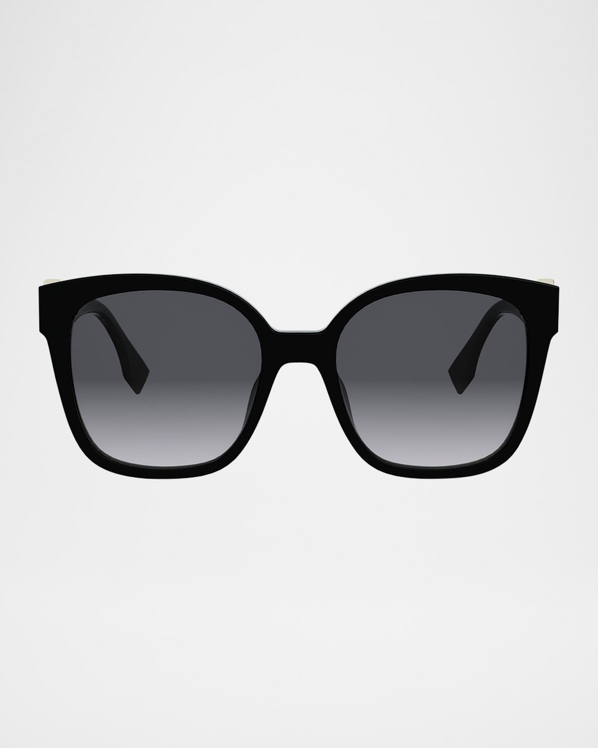 FF Diamonds 55mm Square Sunglasses