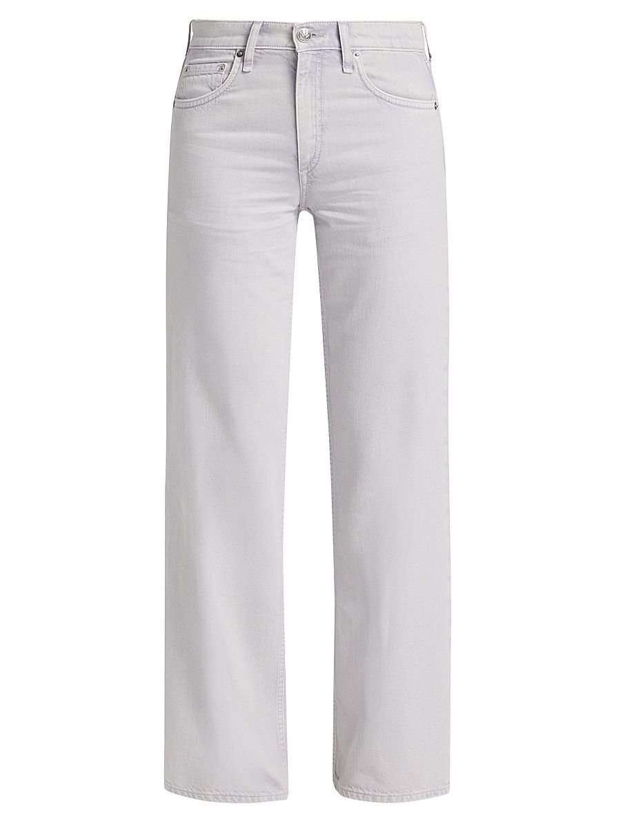 Women's Cam Featherweight Full Straight Jeans - Lilac - Size 32