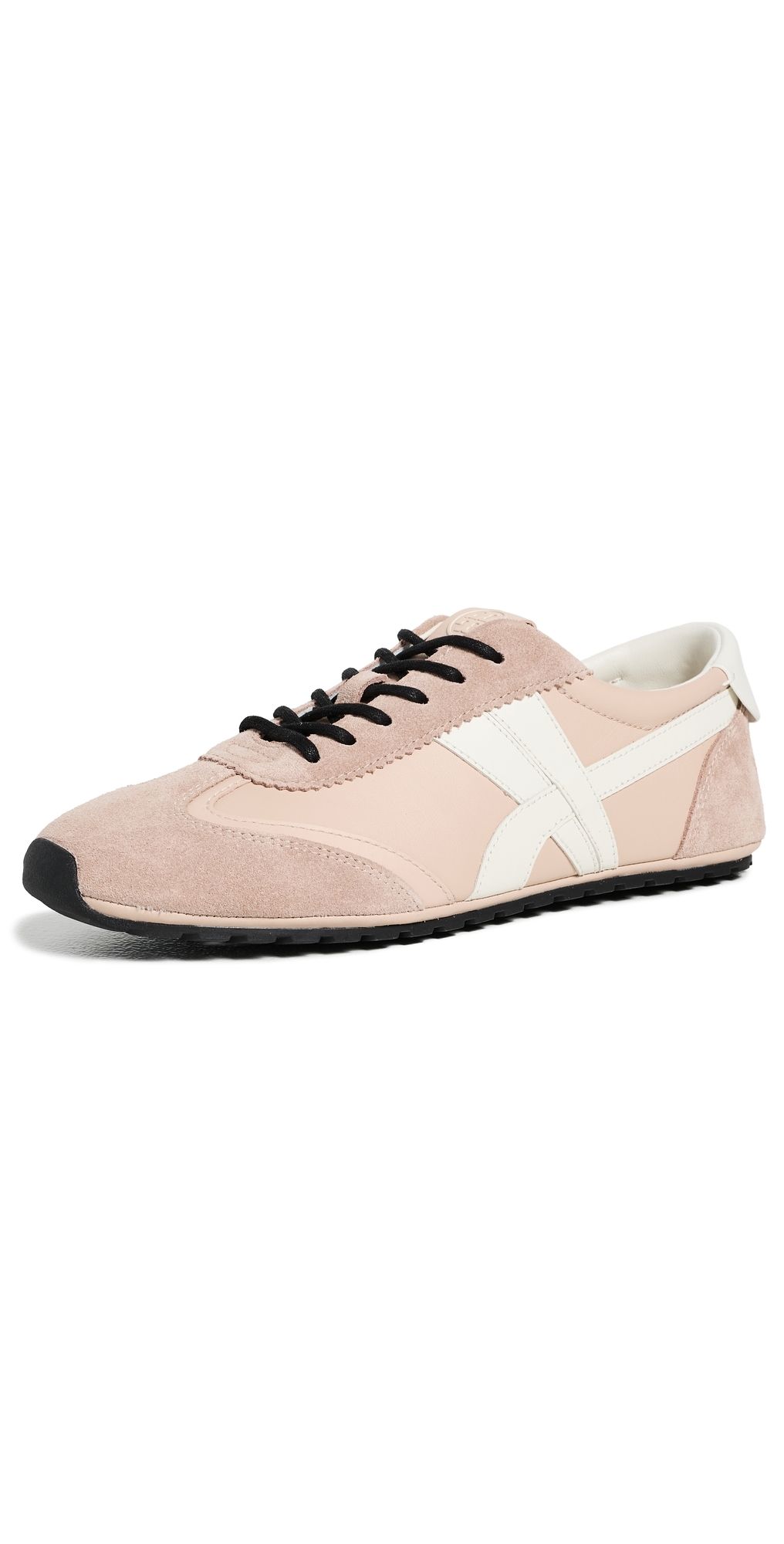 Tory Burch Hank Field Sneakers Rose Silk/Malva/Blanc 11