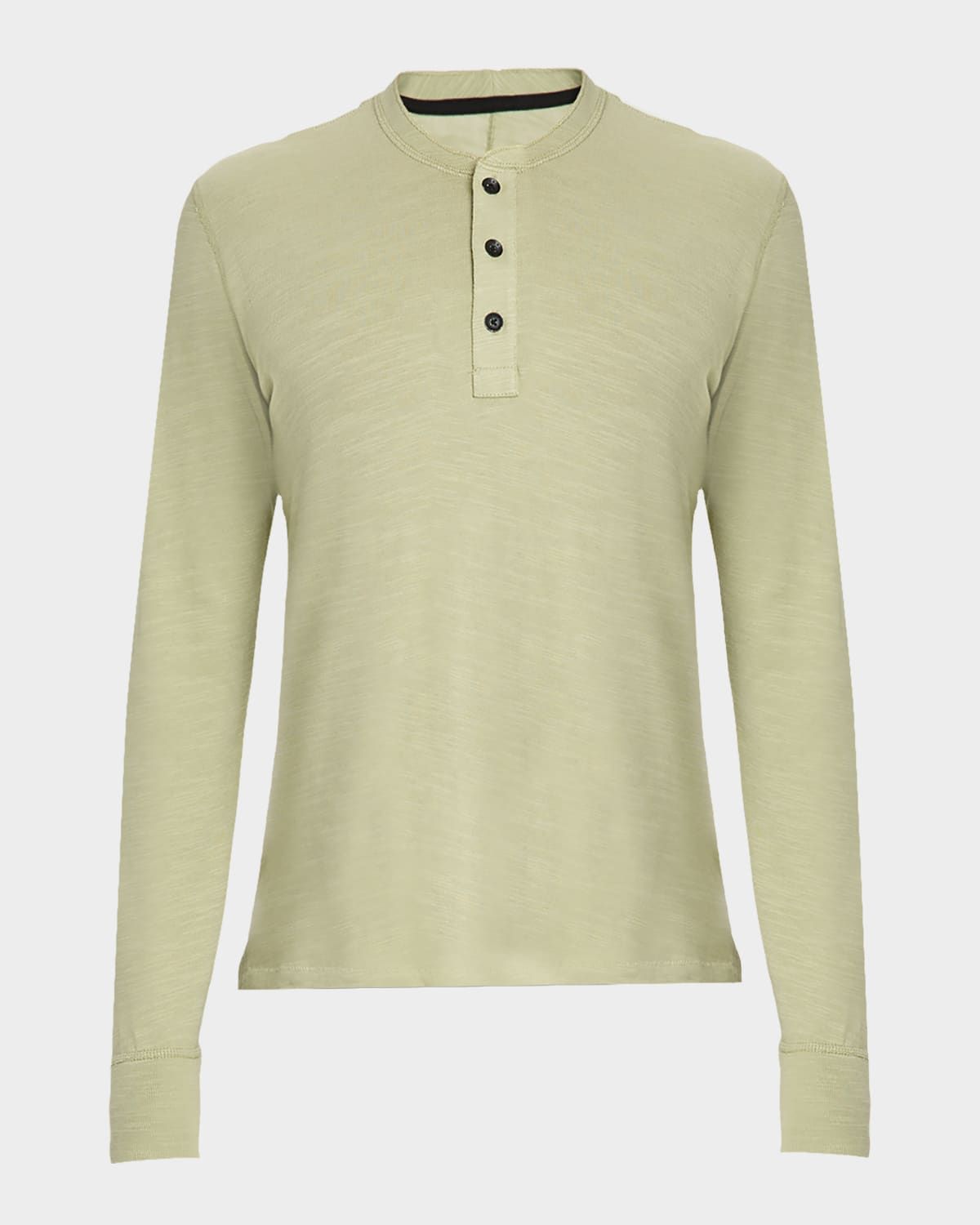 Men & apos;s Classic Flame Henley Long-Sleeve T-Shirt