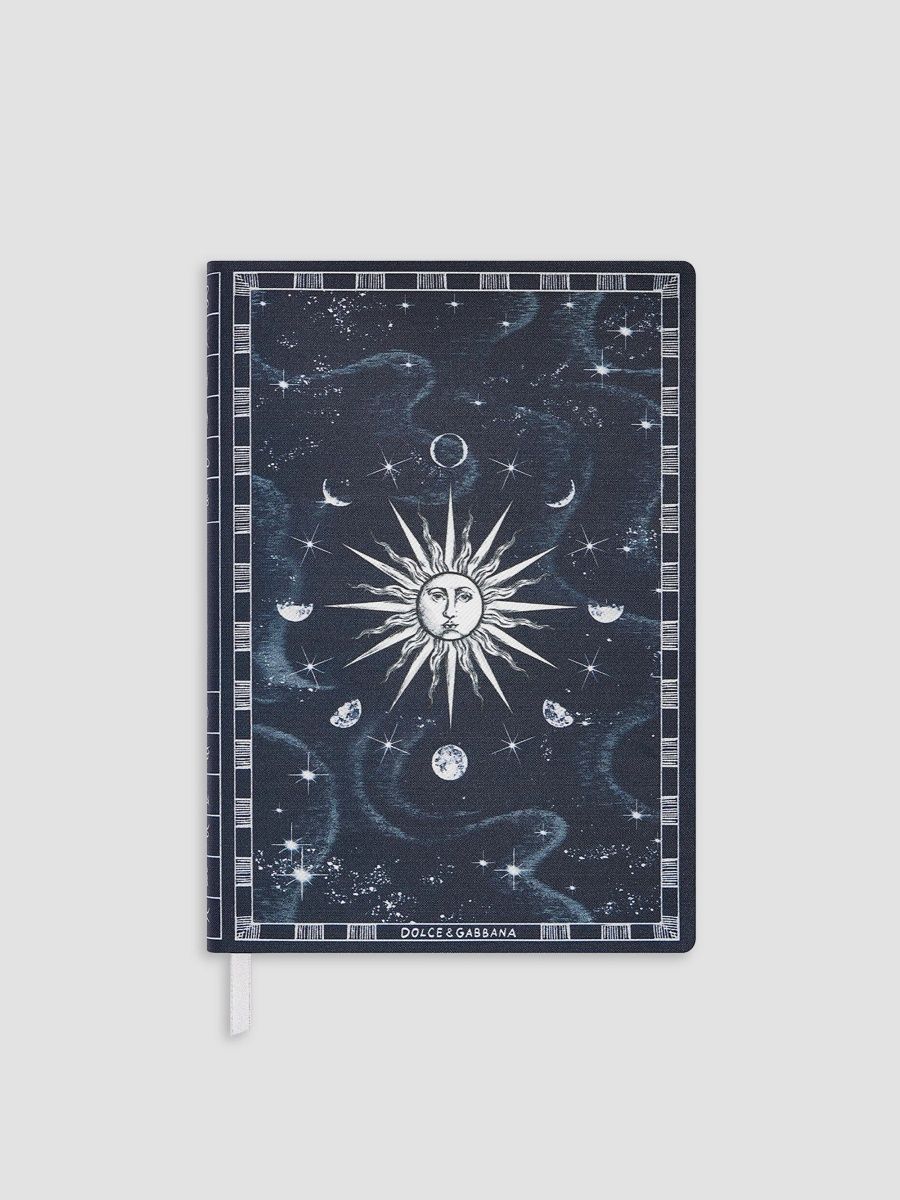 Dolce & Gabbana Zodiaco Medium Lined Hardcover Notebook - Zodiaco