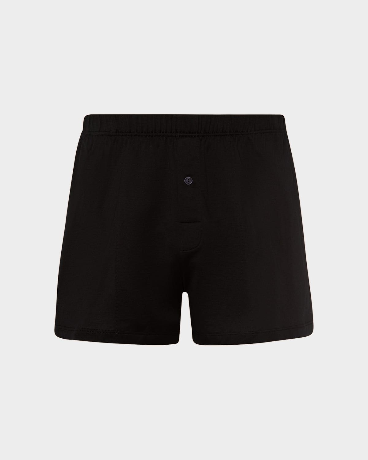 Men & apos;s Sporty Mercerized Cotton Boxers