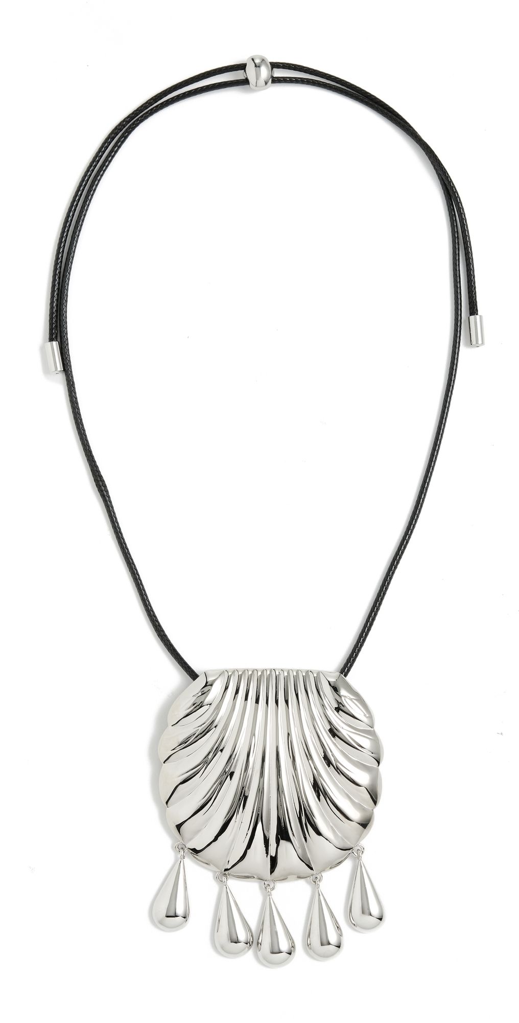 MAYAMAR Shell Pendant Necklace Silver Silver One Size