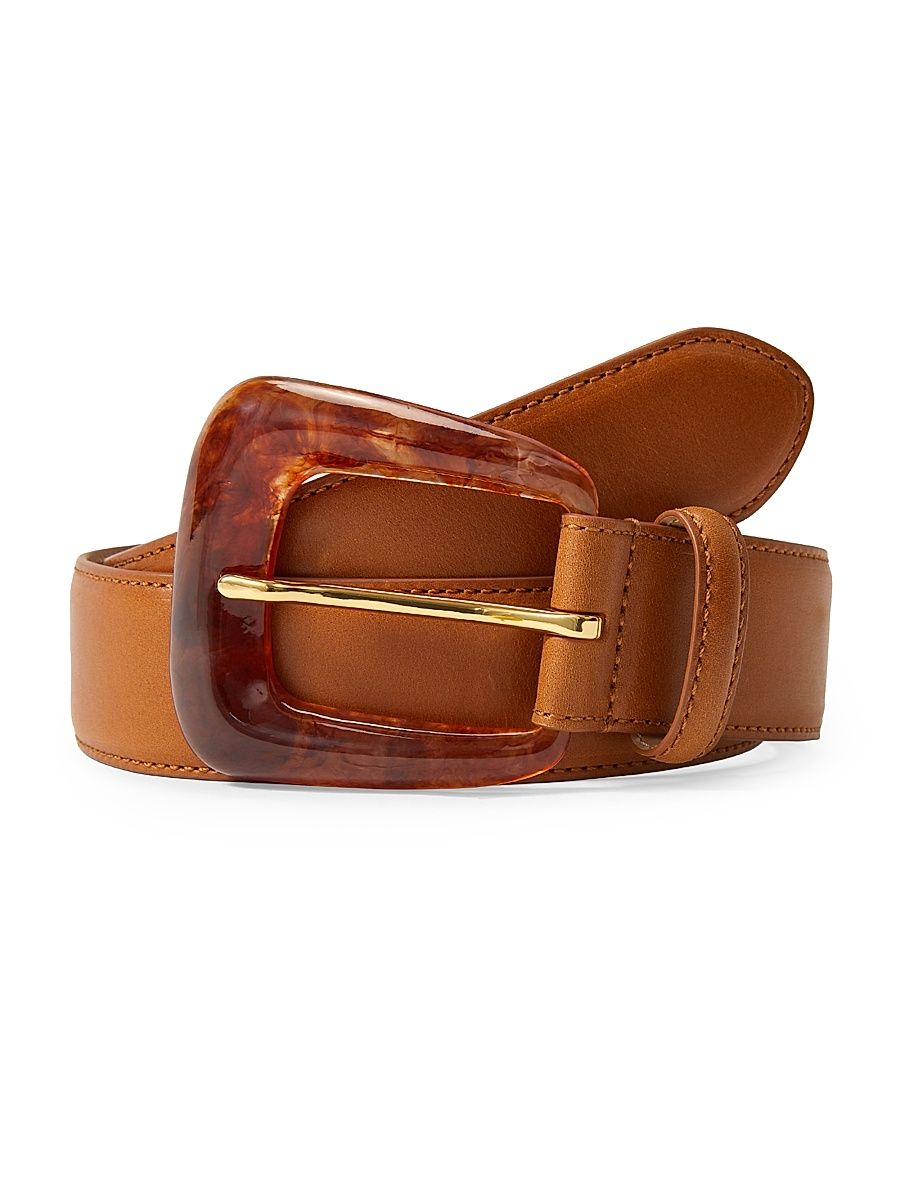 Women's Resin-Arch Leather Belt - Hazelwood - Size XS