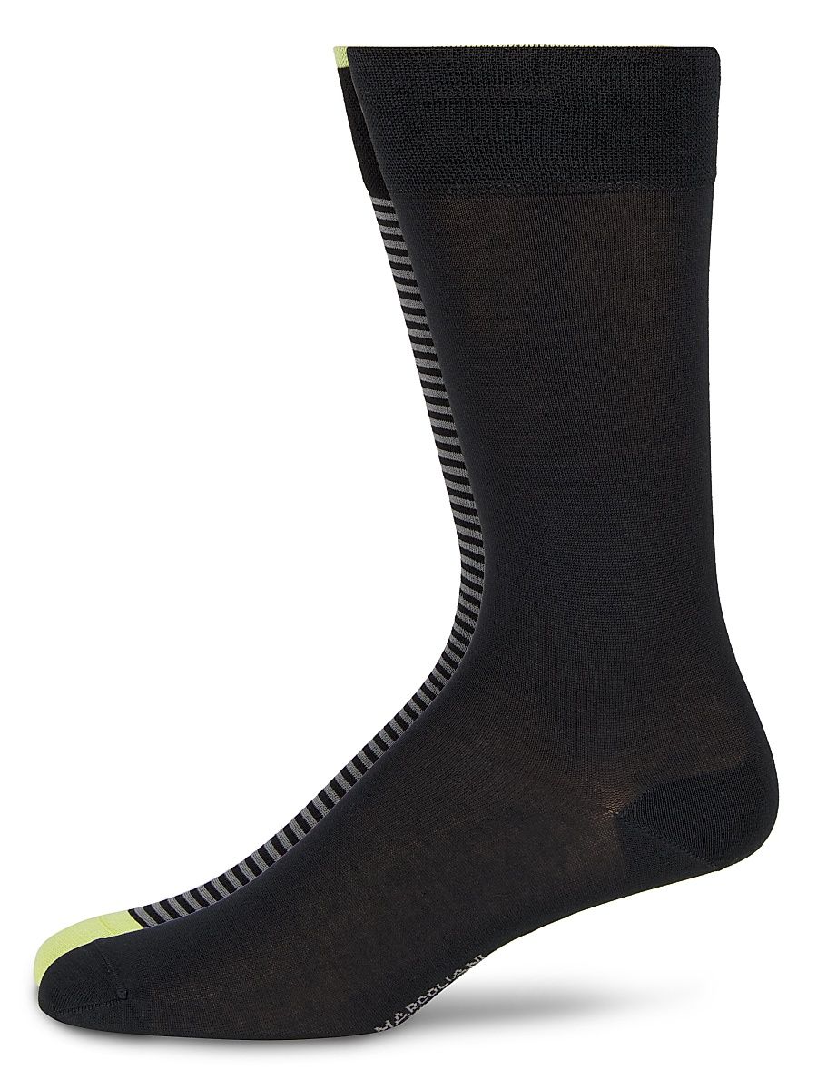 Men's Striped Socks Set, 2 Pack - Mix