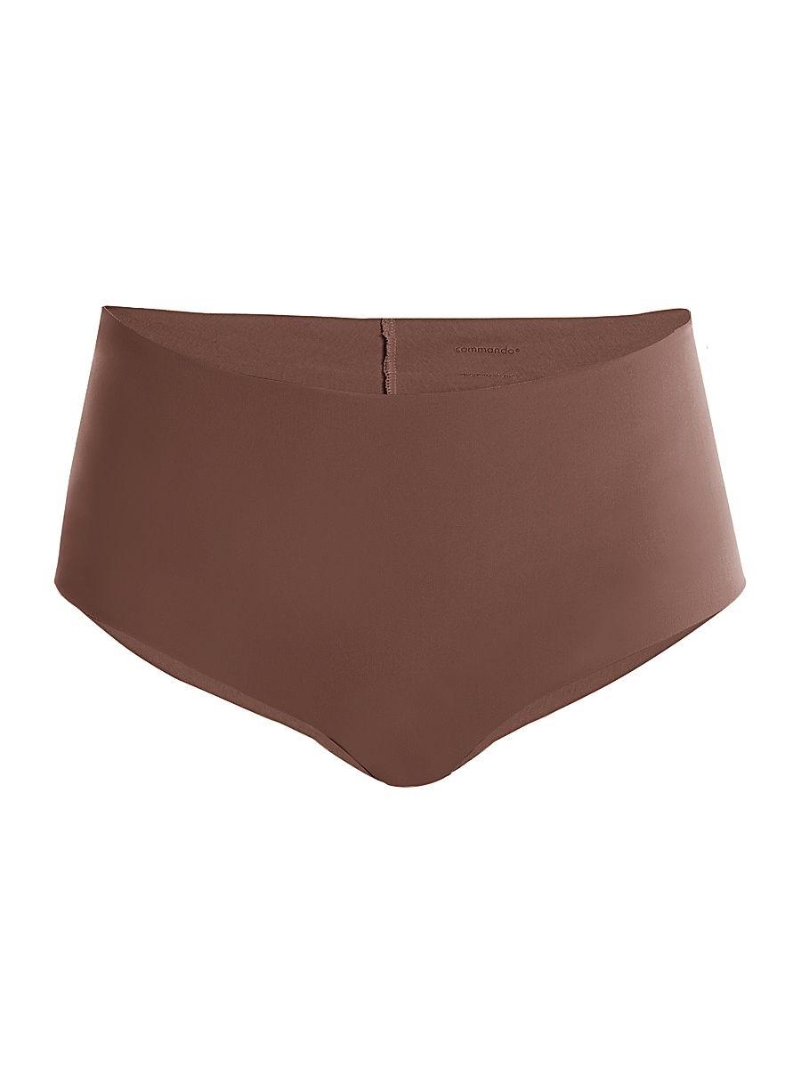 Commando Women's Classic High-Rise Bikini Brief - Mocha - Size XS