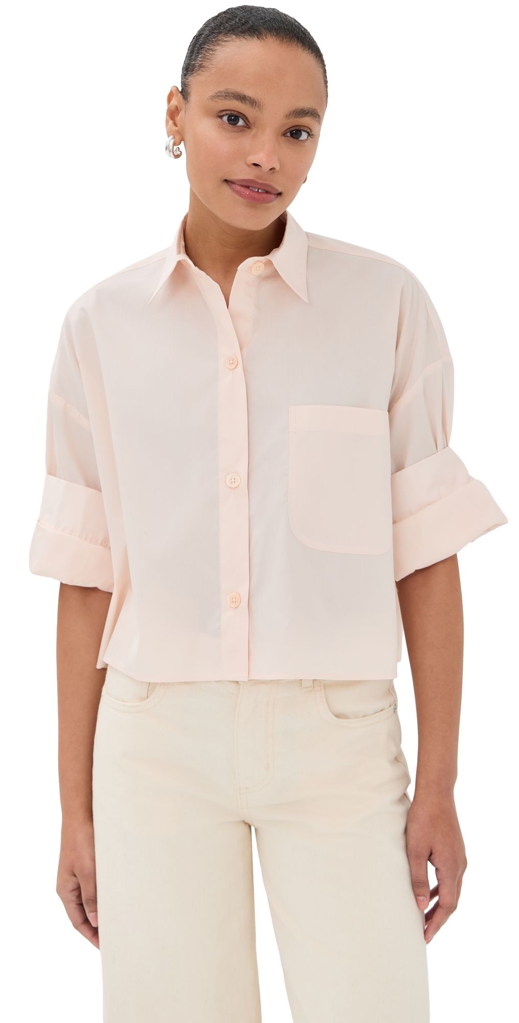 TWP Next Ex Shirt Crème De Peche XS/S