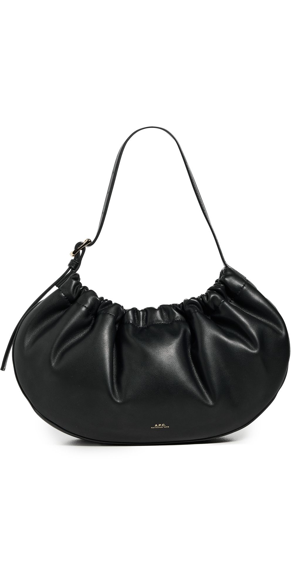 A. P.C. Sac Ninon Hoop Bag Lzz Black One Size