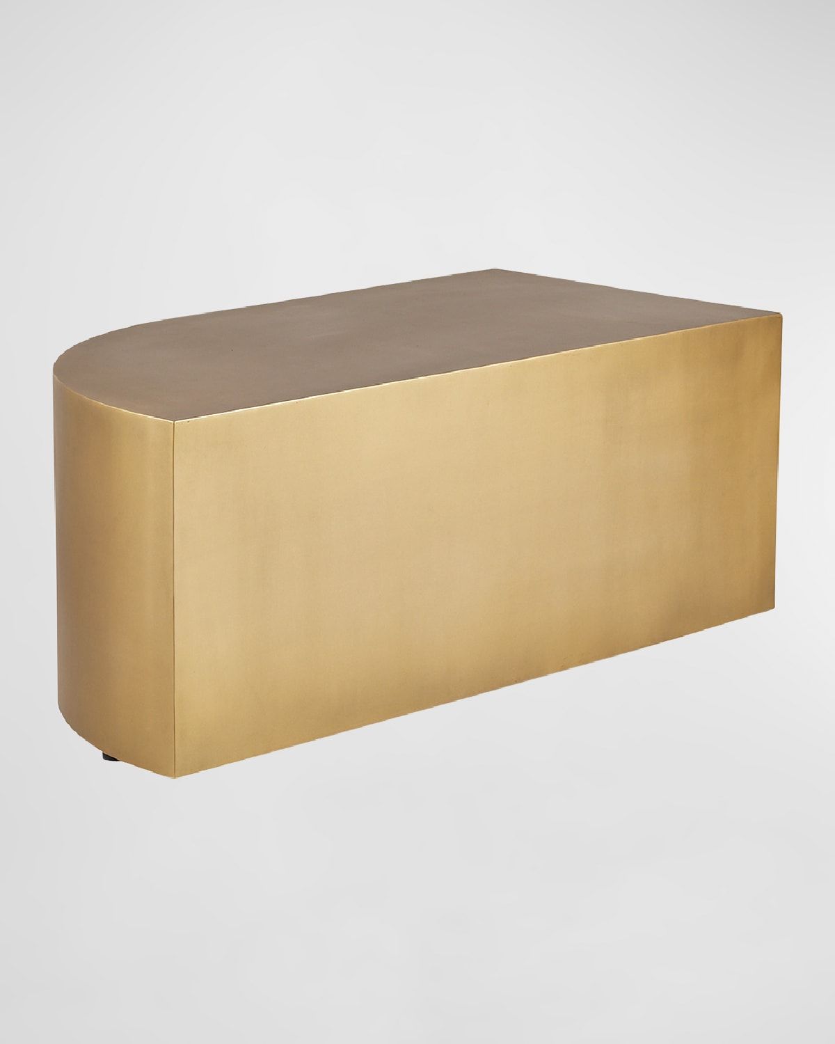 Cortez Antiqued Brass Cocktail Table