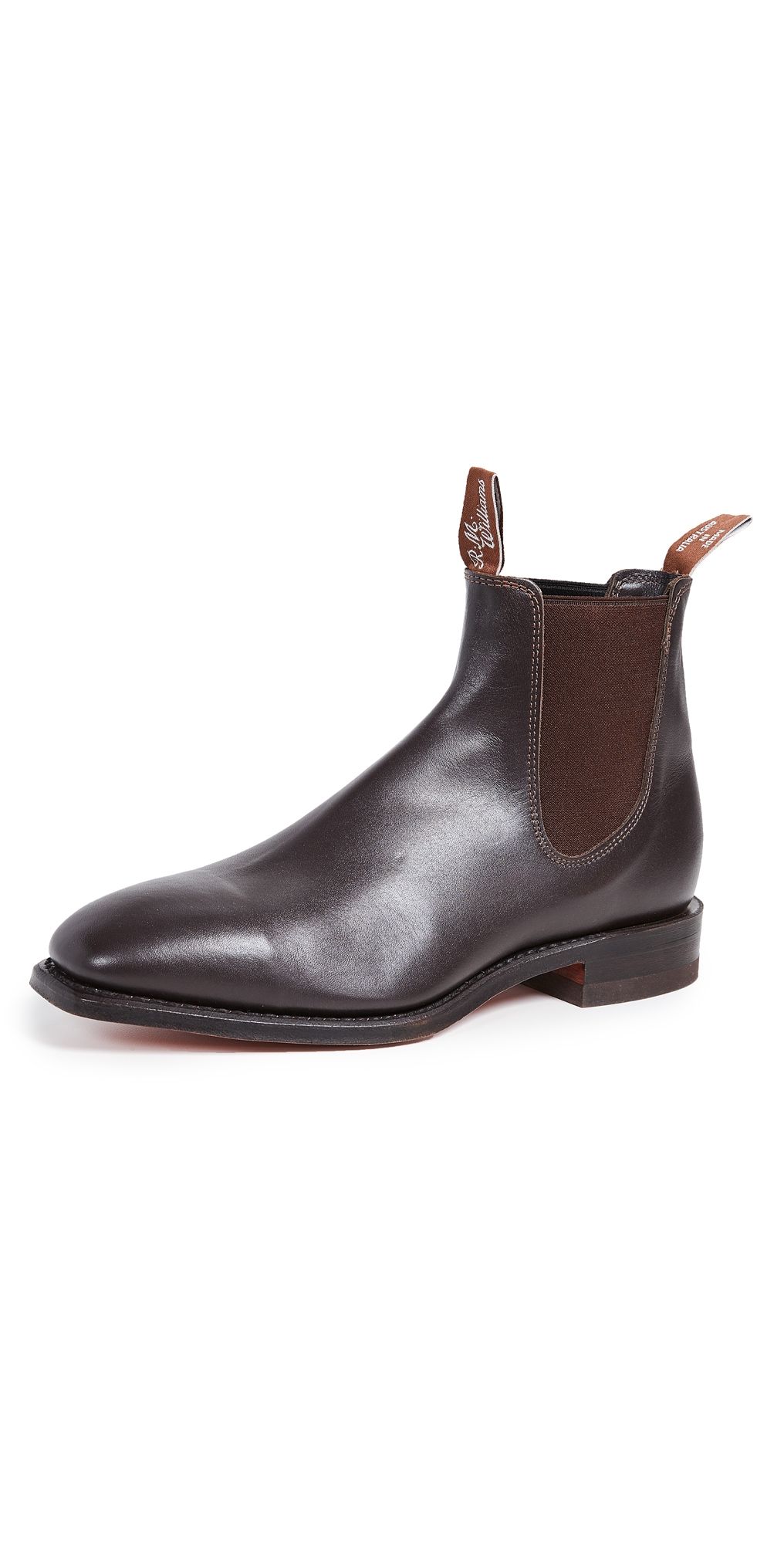 R. M. Williams Classic RM Leather Chelsea Boots Chestnut 5