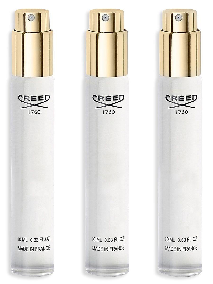 Creed Men's Creed Green Irish Tweed 3-Piece Atomizer Refill Set