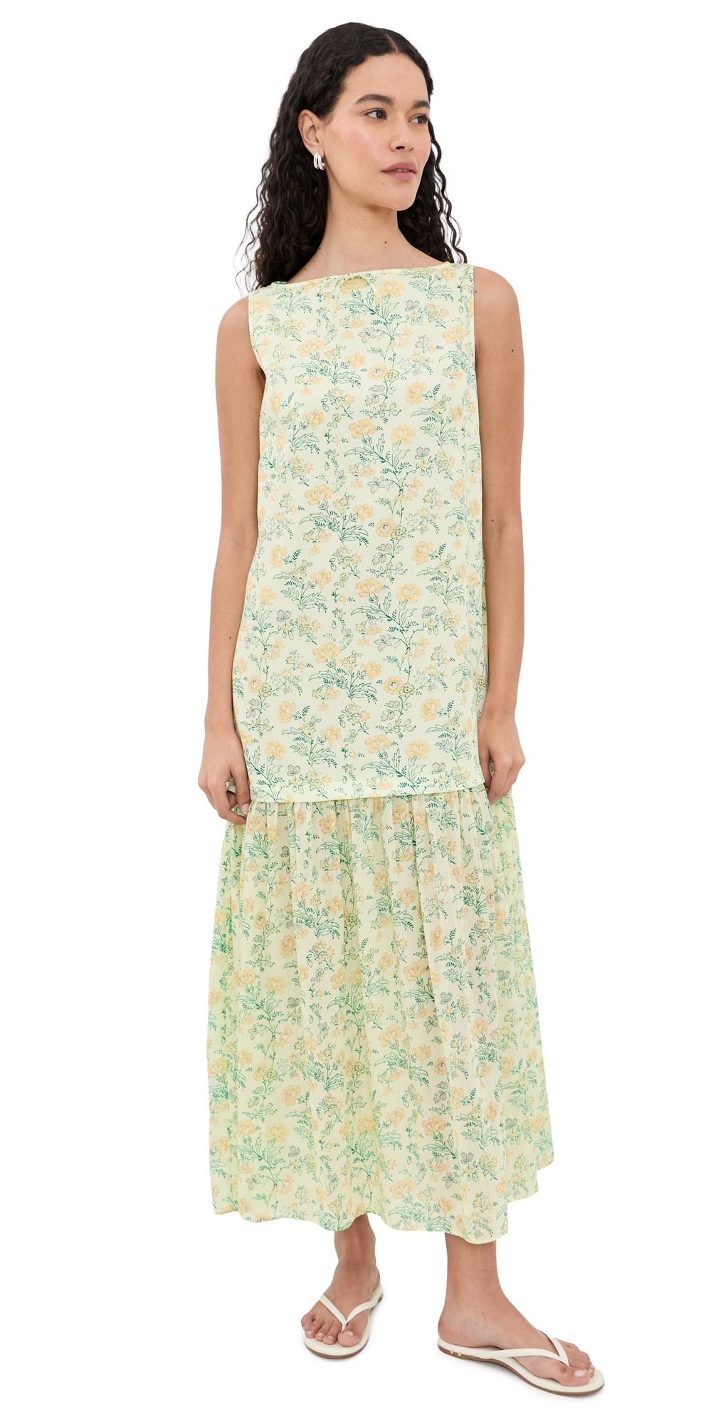 La Maregold The Eloise Dress Buttercup Chintz Floral L