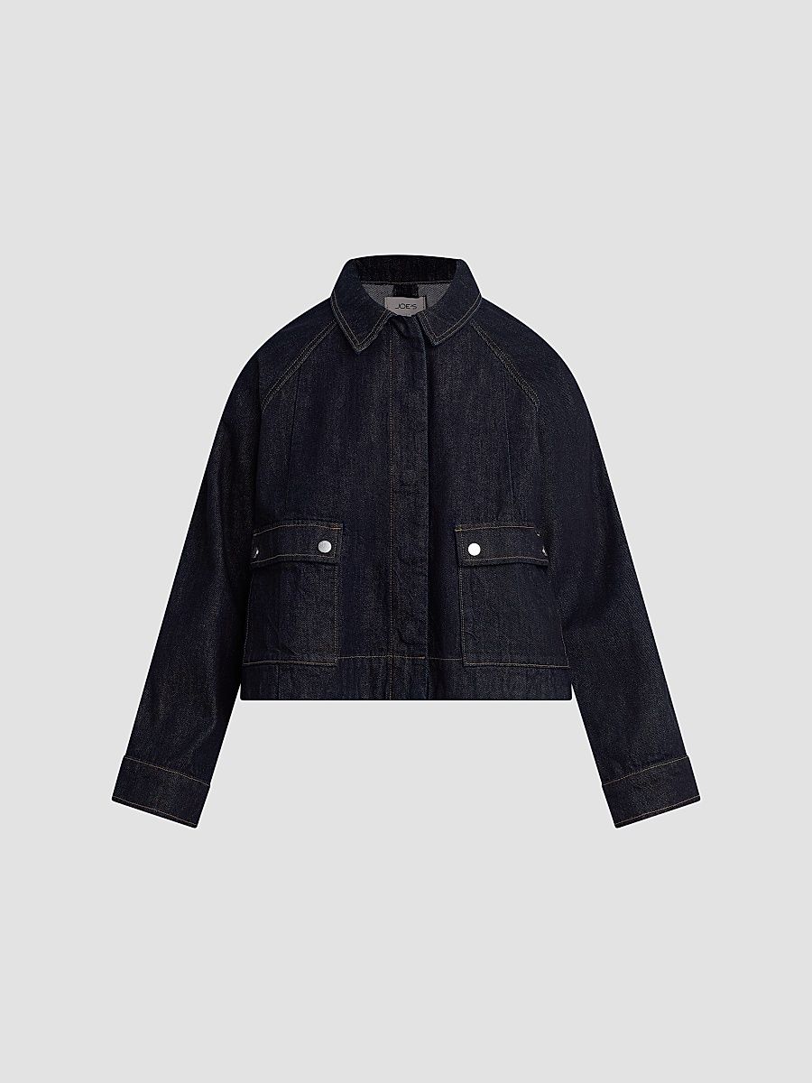 Women's The Patch Pocket Swing Jacket - Rinse - Size XS