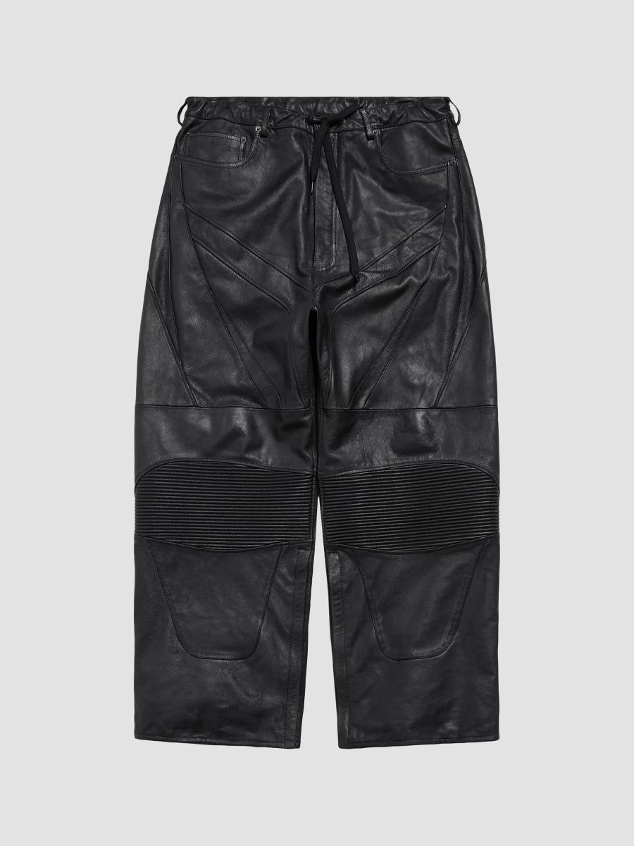 Balenciaga Men's Biker Baggy Pants - Black - Size XS