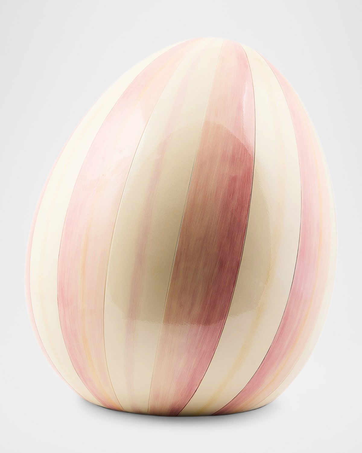 Rosy Stripe Medium Easter Egg