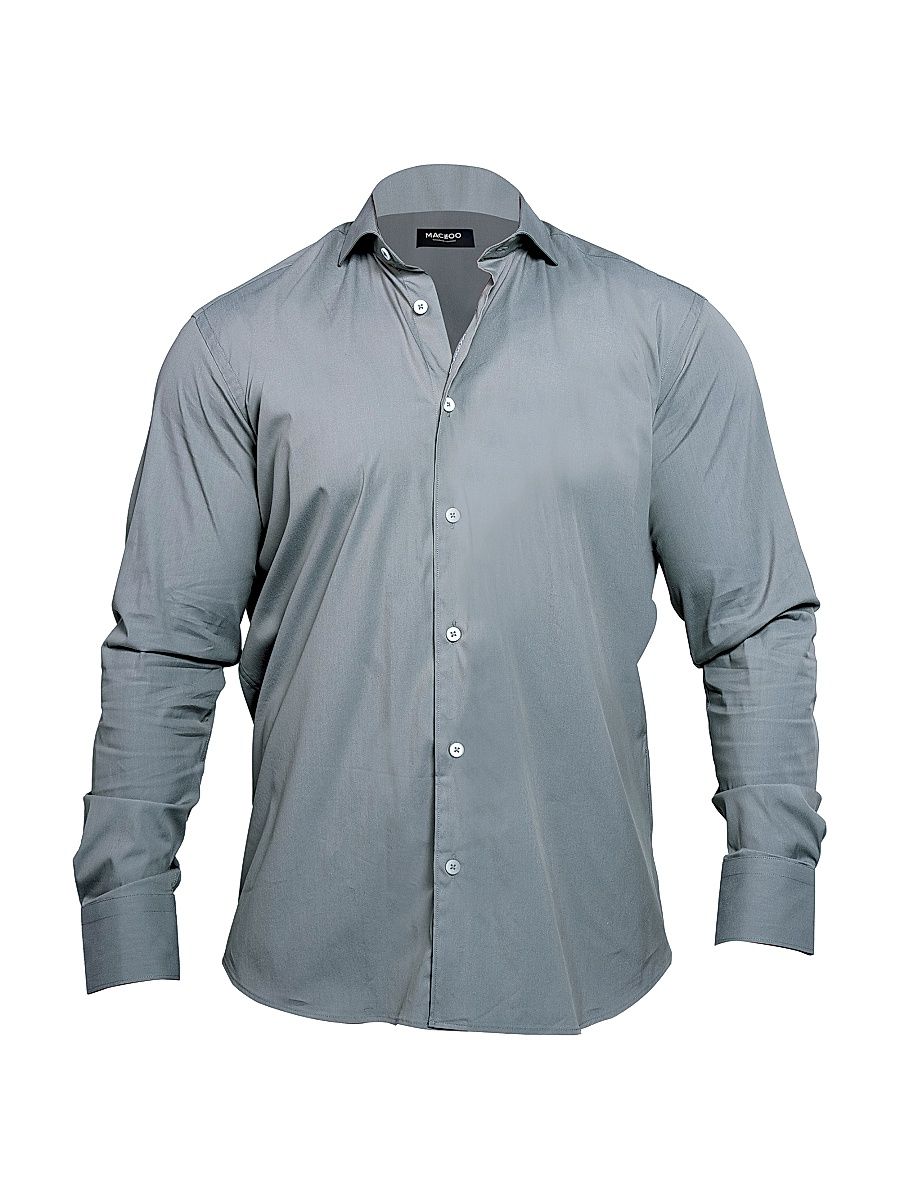 Men's Einstein Aristocrat Luxe Stretch Shirt - Grey - Size XXXXL