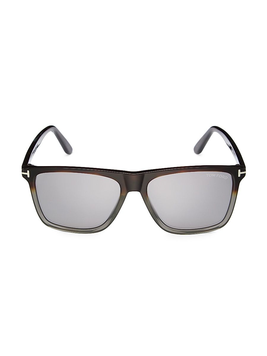 Men's Fletcher 57MM Square Sunglasses - Gradient
