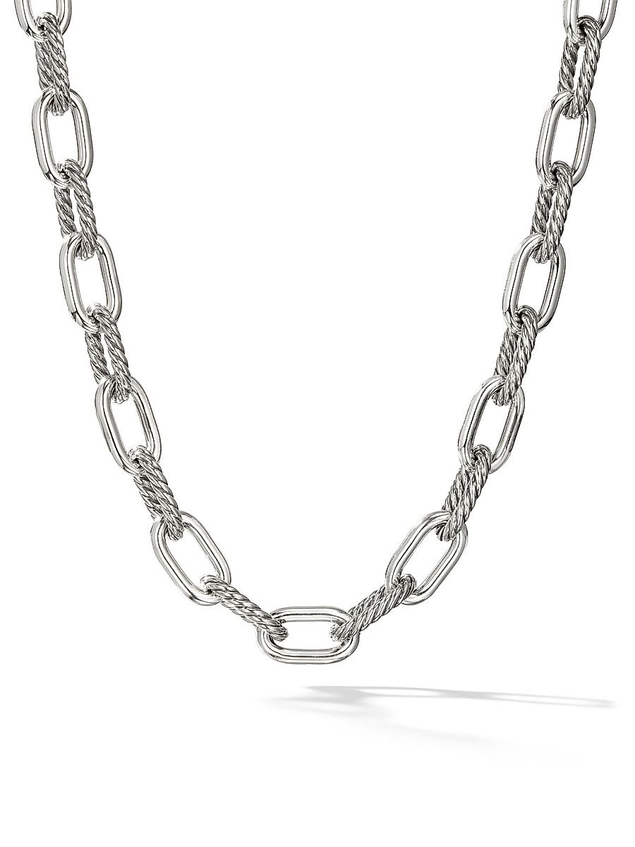 Women's DY Madison Chain Necklace In Sterling Silver - Silver