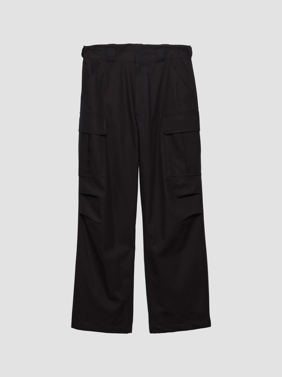 Prada Men's Cotton Pants - Black - Size XS