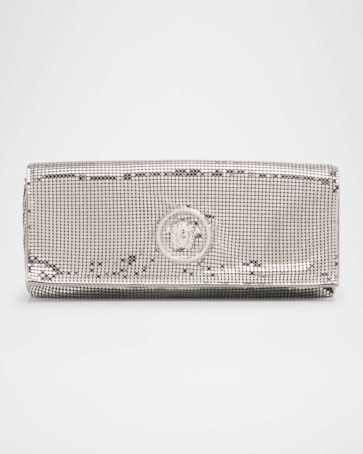 La Medusa Metal Clutch Bag