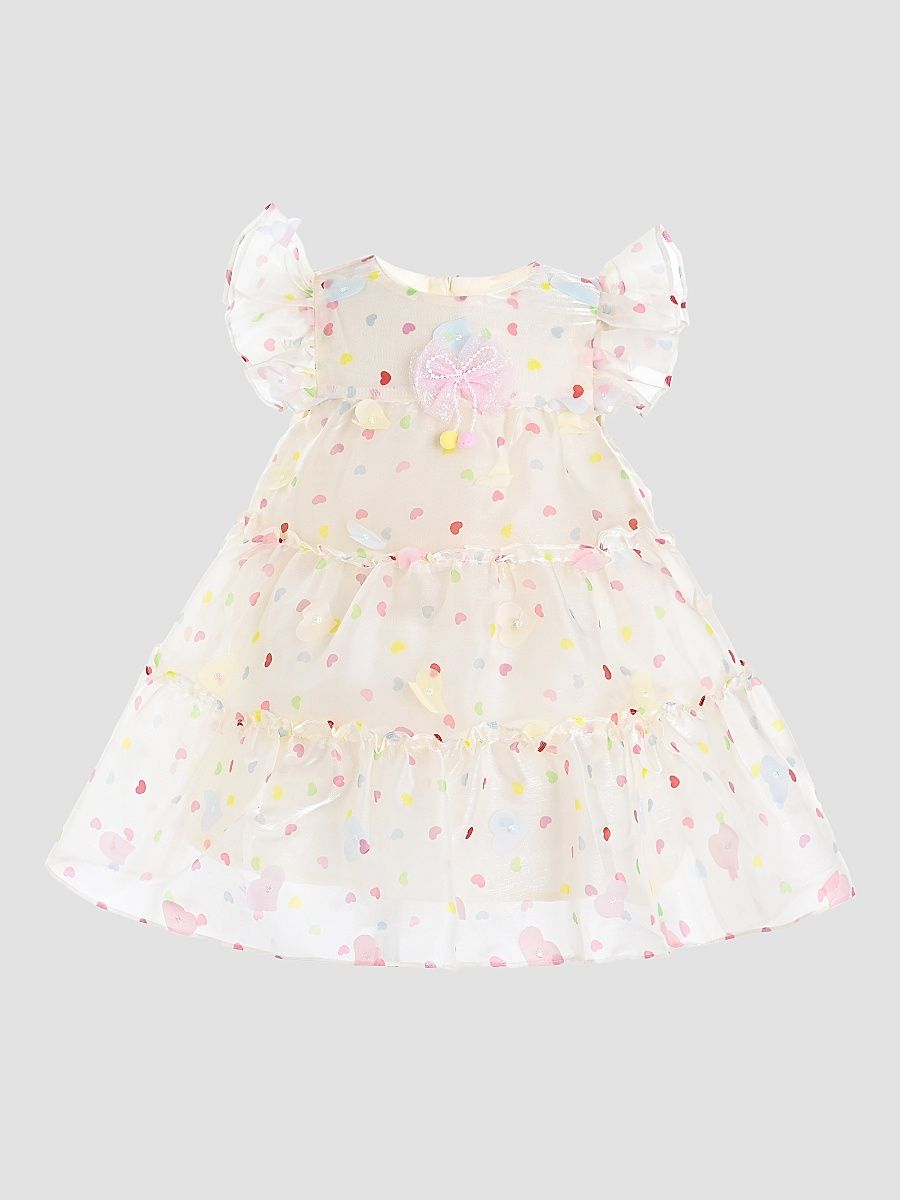 Little Girl's Thaliora Dress - White - Size 6