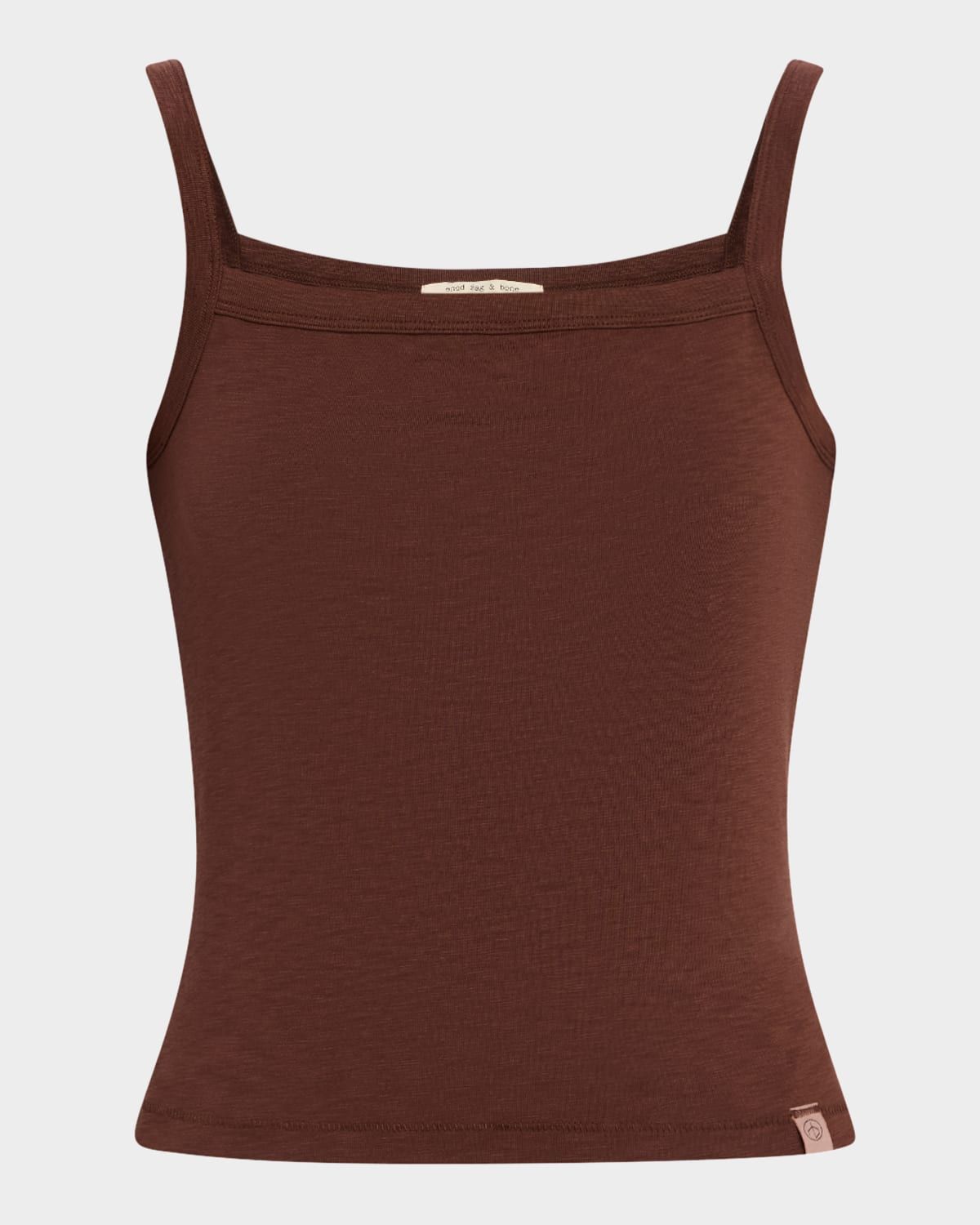 The Slub Square-Neck Tank Top