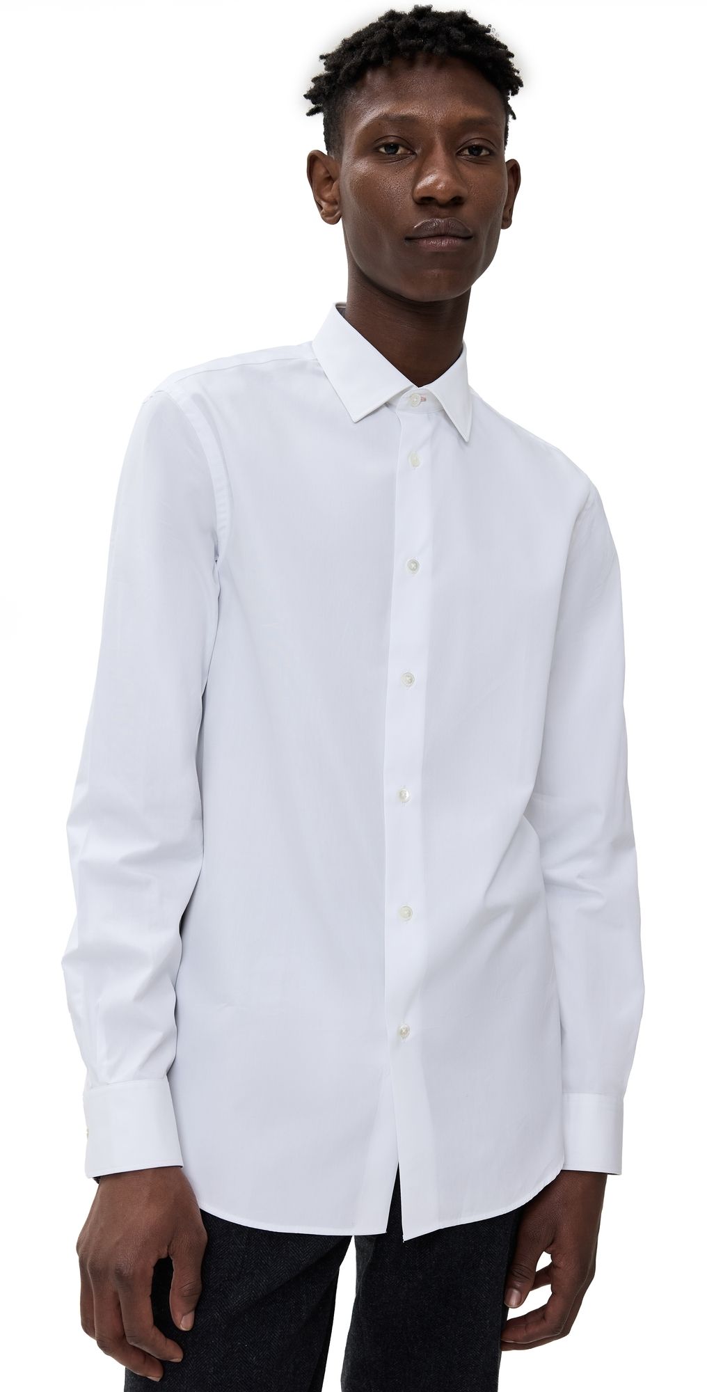 Paul Smith Tailored Fit Dress Shirt White 17.5