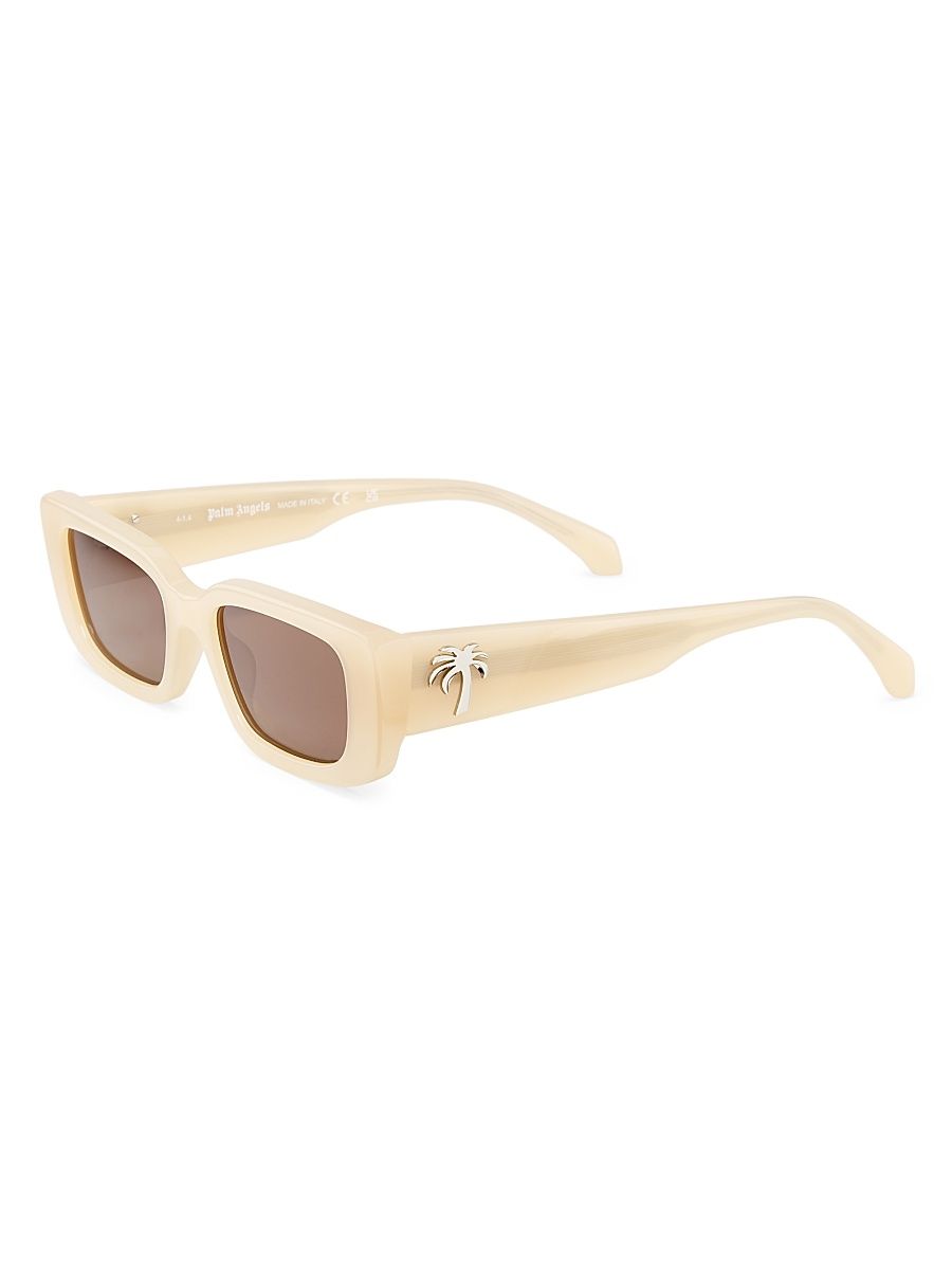 Men's Yosemite 51MM Rectangular Sunglasses - Sand Brown