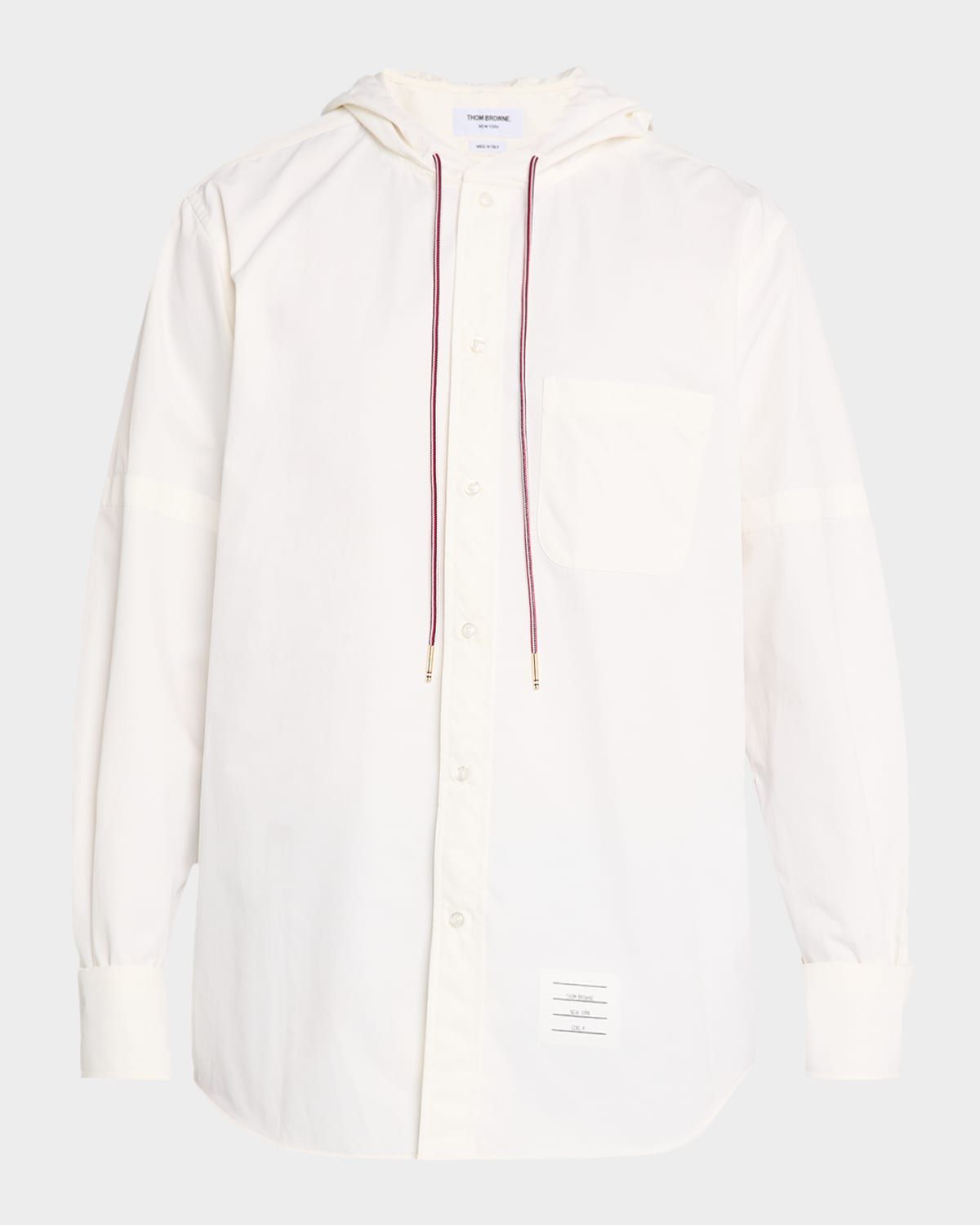 Men & apos;s Hooded Nylon Armband Shirt