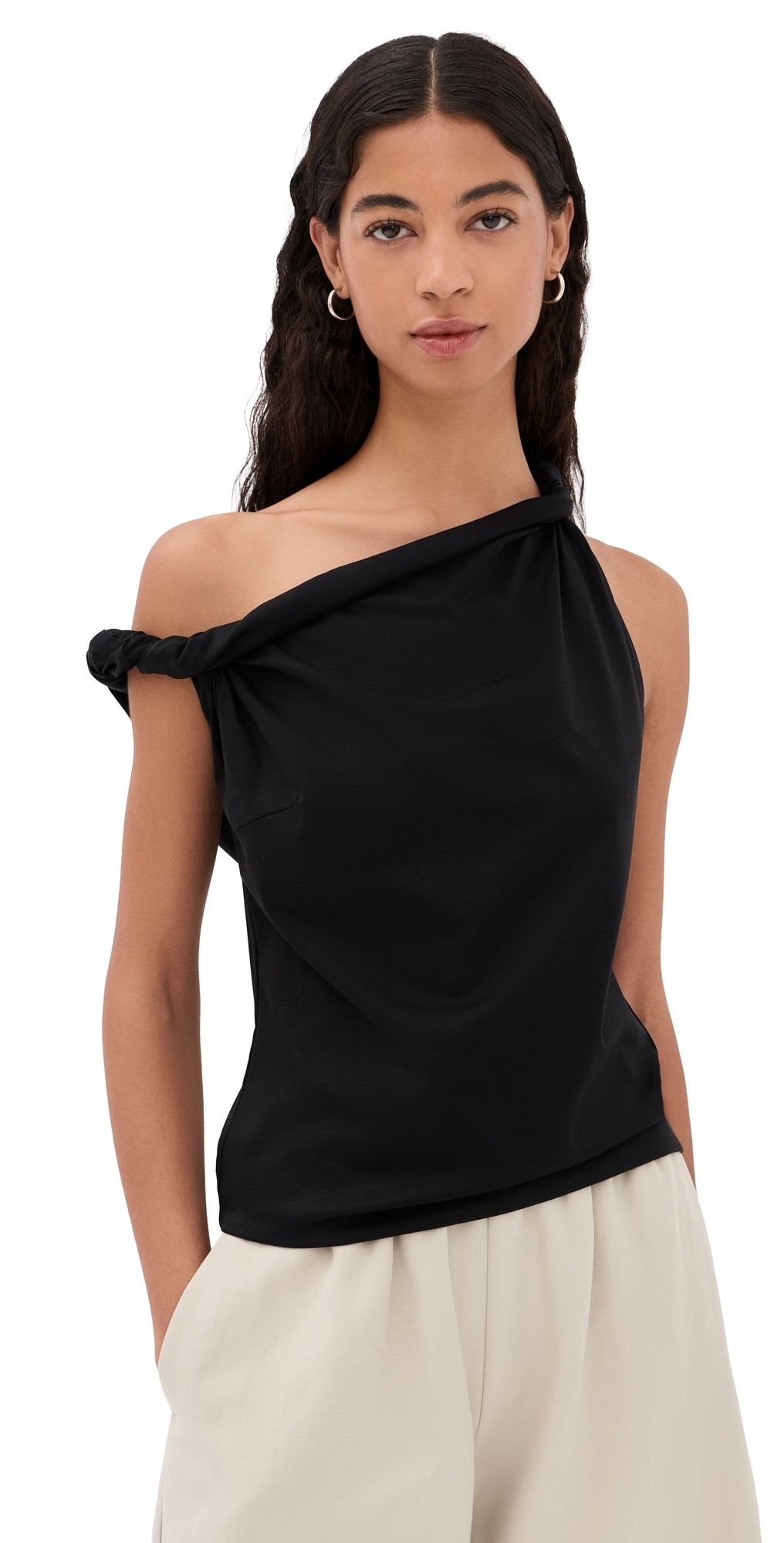 Róhe Sculptural Blouse Off White 42