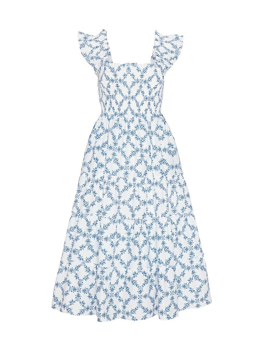 Women's The Ellie Nap Dress - Blue Marigold Block - Size XXXL