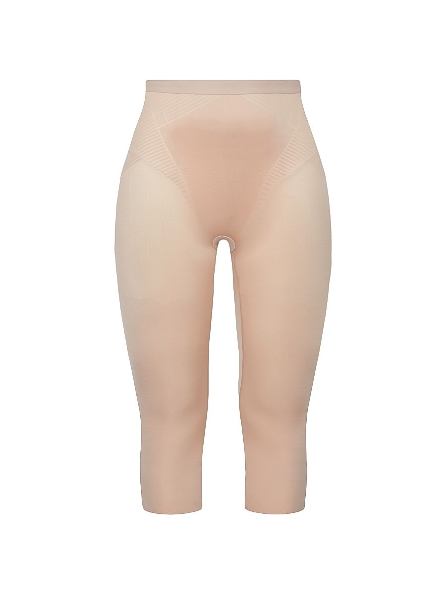 Women's Thinstincts Single-Layer Leggings - Champagne Beige - Size 18