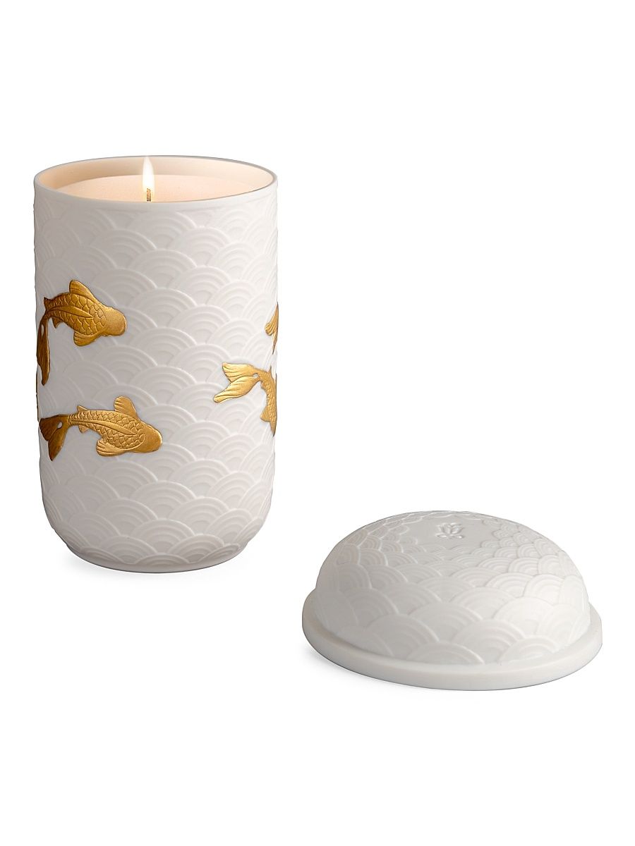 Golden Shadow Golden Koi Candle