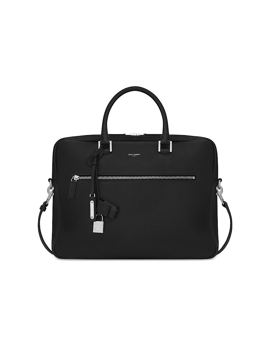 Men's Sac De Jour Briefcase - Black