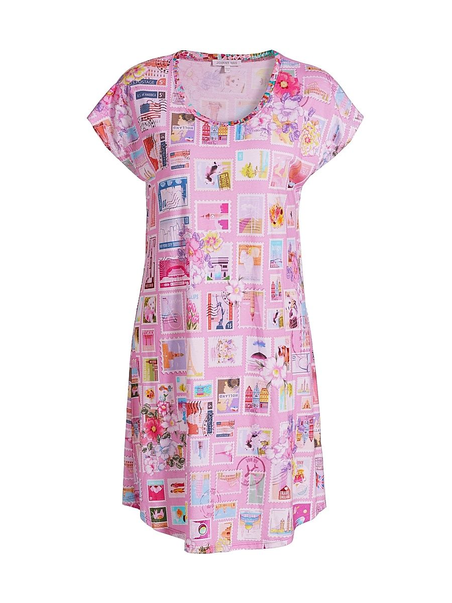 Women's The Bridgette Floral Cap-Sleeve Dress - Sekai - Size XL