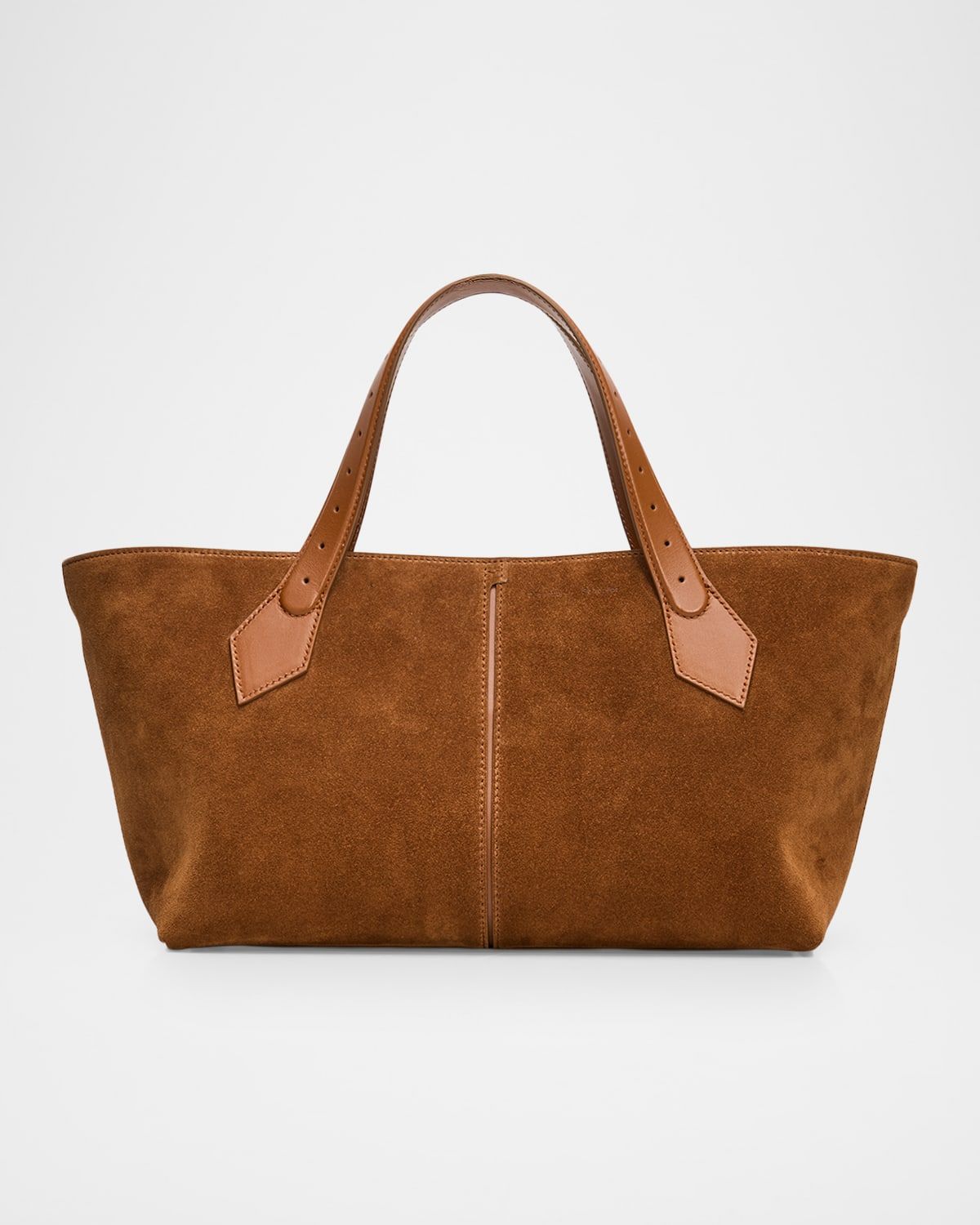 Chelsea East-West Suede Tote Bag
