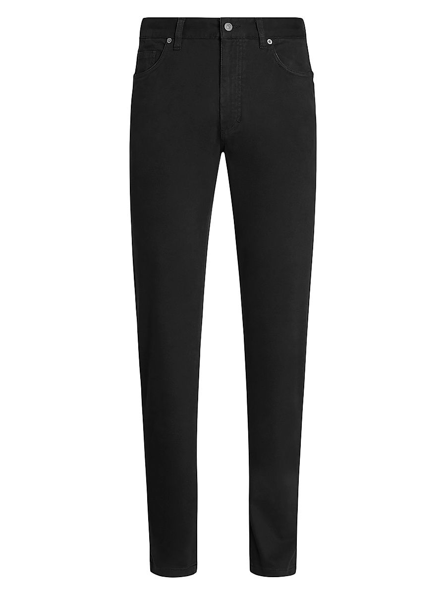 Men's Stretch Cotton Roccia Jeans - Black - Size 40