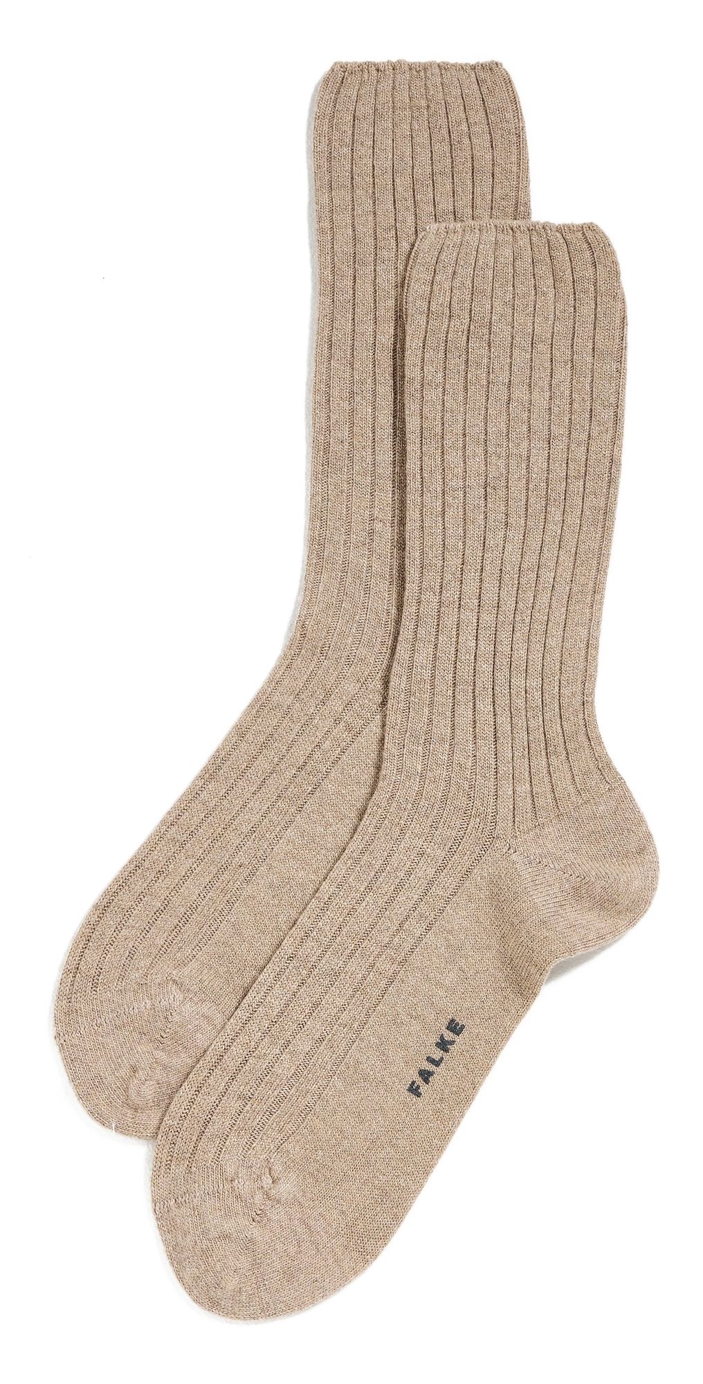 Falke Cosy Wool Special Edition Boot Socks Beige Melange 41-42