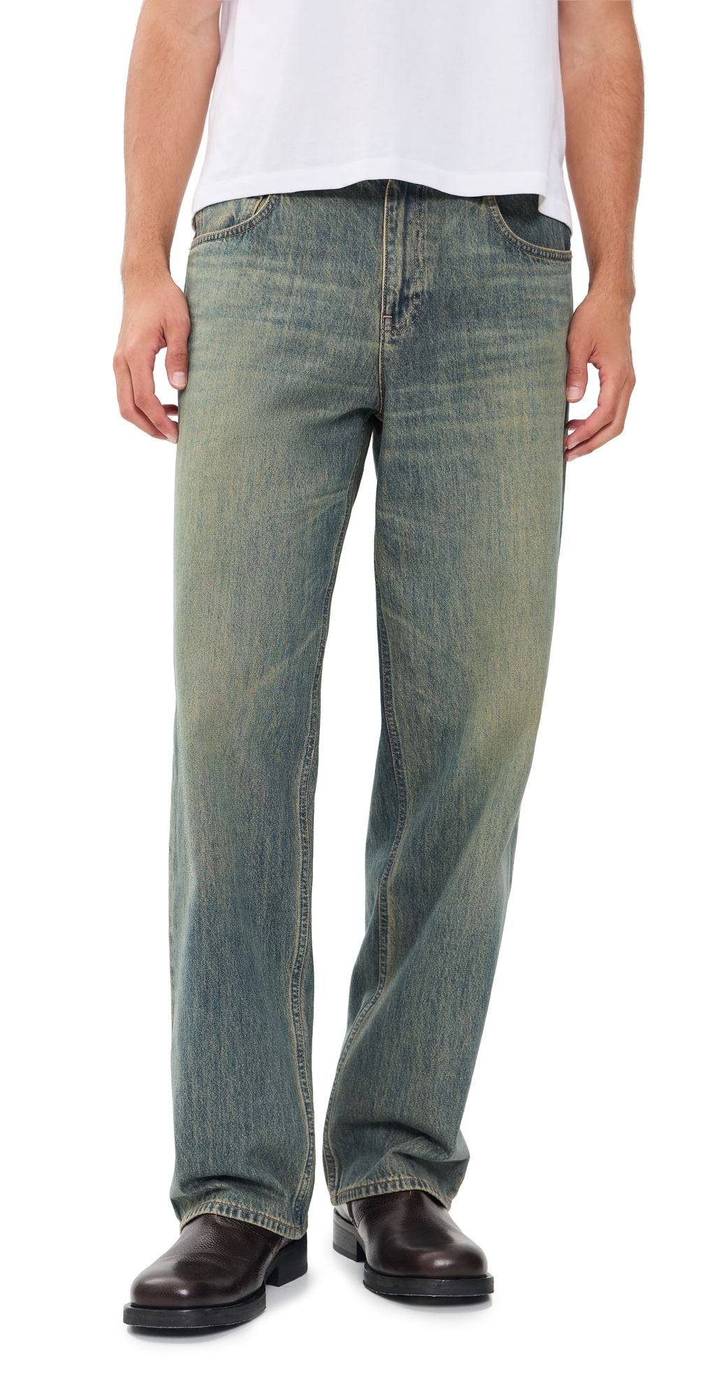 Helmut Lang Wardrobe Brooklyn Jeans Heavy Tinted Blue 31