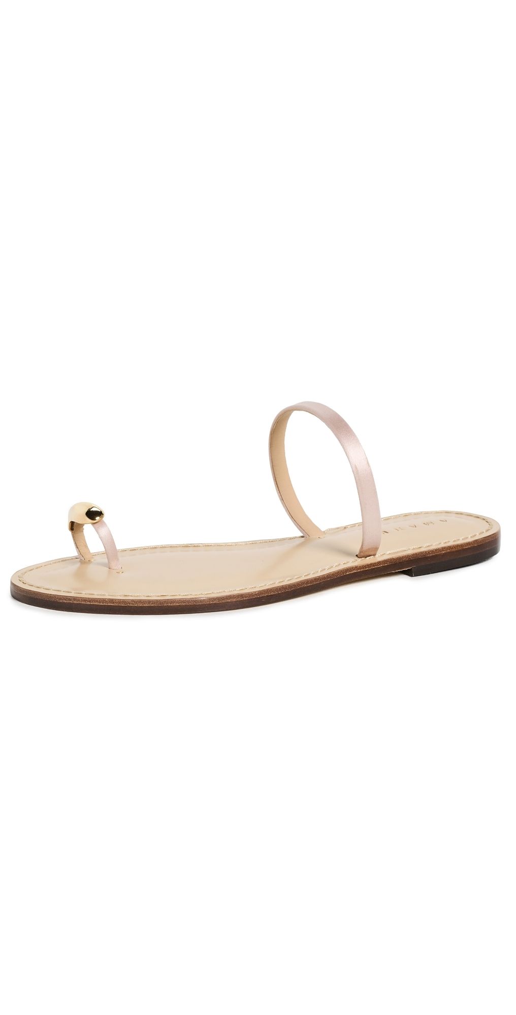 AMANU The Kibera Satin Sandals Blush 260 11