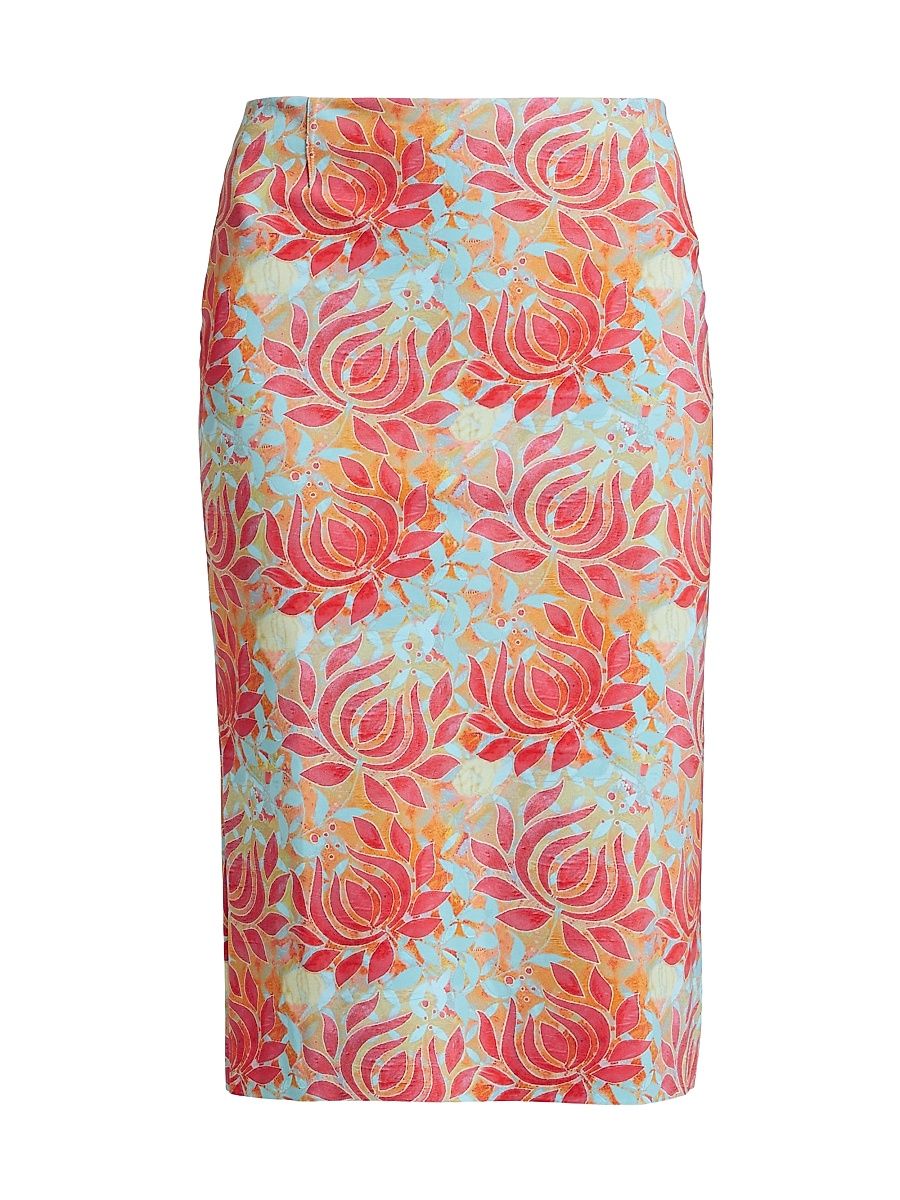 Women's Lois Floral Pencil Skirt - Jaipur - Size 8