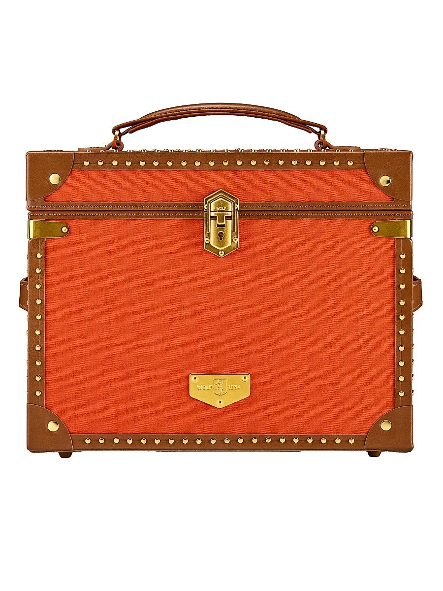 Ida Trunk Jewelry Box - Orange