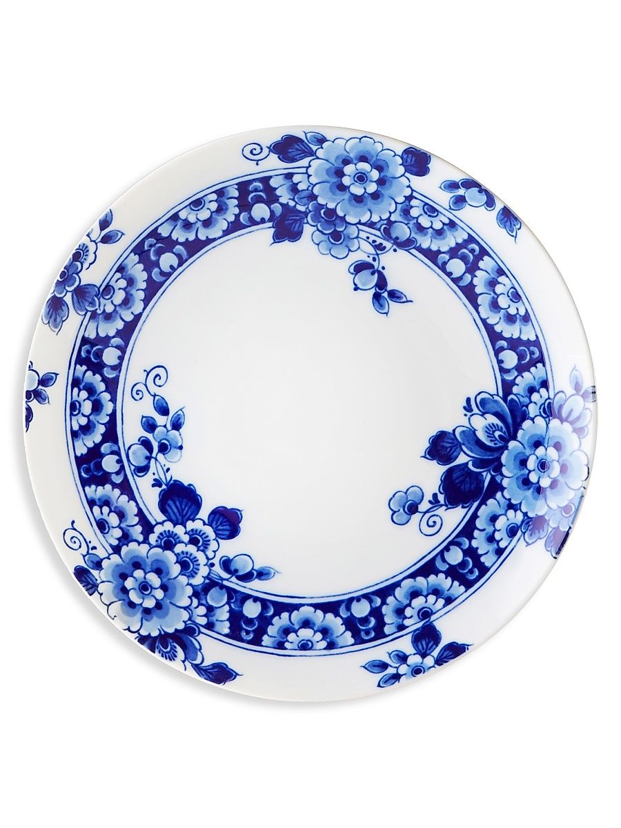 Set of Four Blue Ming Dessert Plates