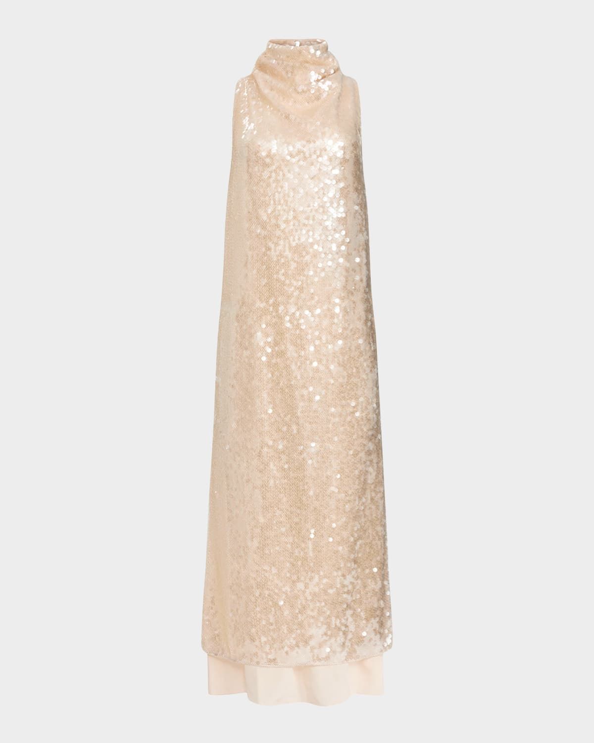 Noor Sequined Evening Gown